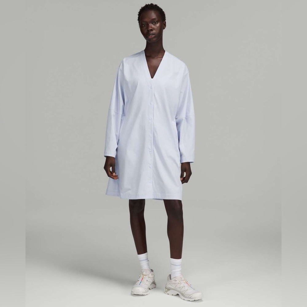 Lululemon WovenAir Button Front Dress